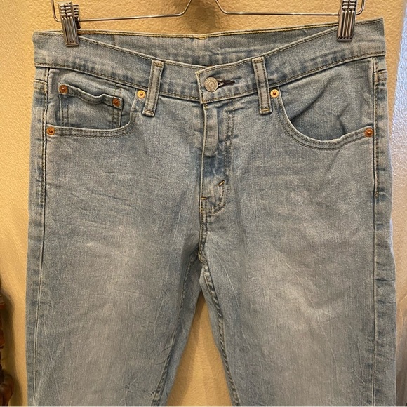 LEVI’S 527 Light Blue Jeans Size 32-Been Hemmed - Picture 2 of 10